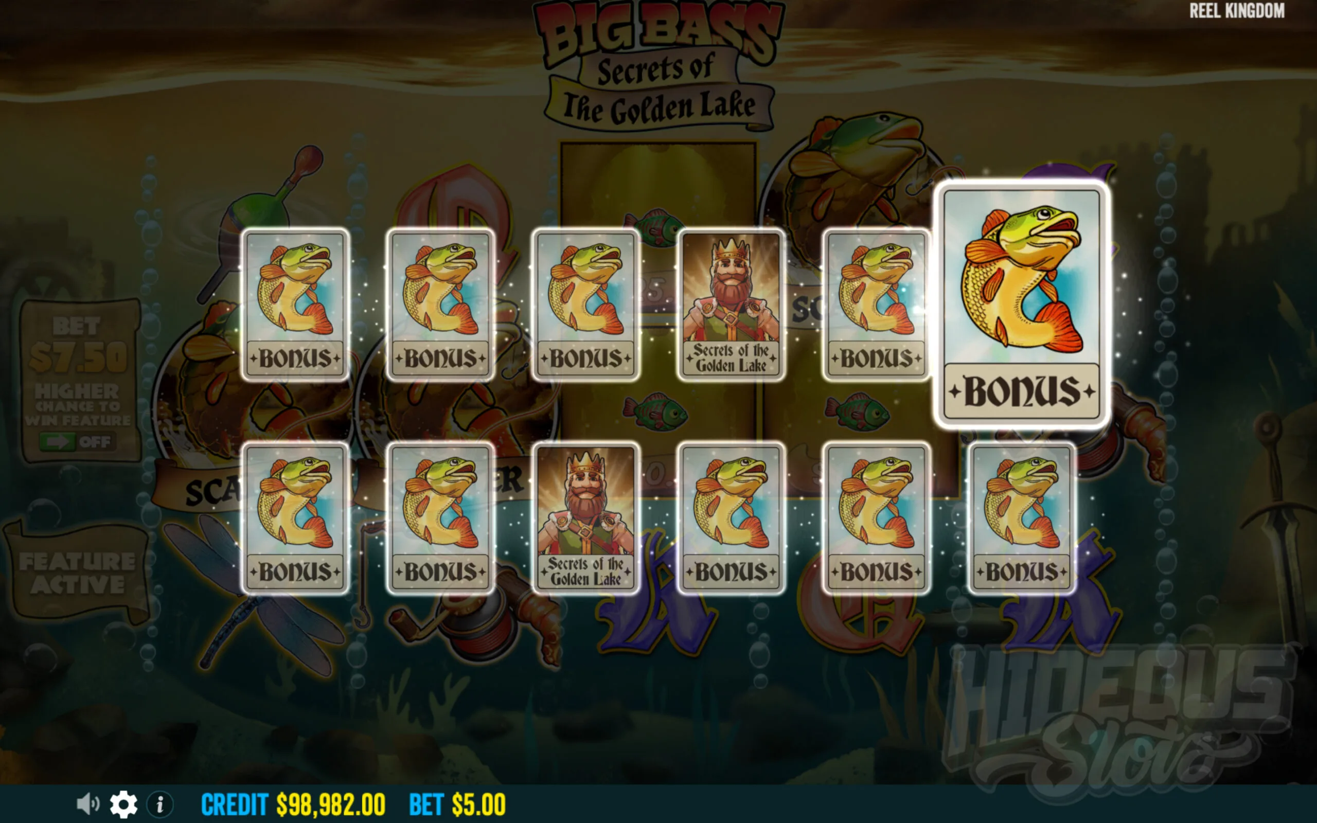 Big Bass Secrets of the Golden Lake Slot Review pic 11